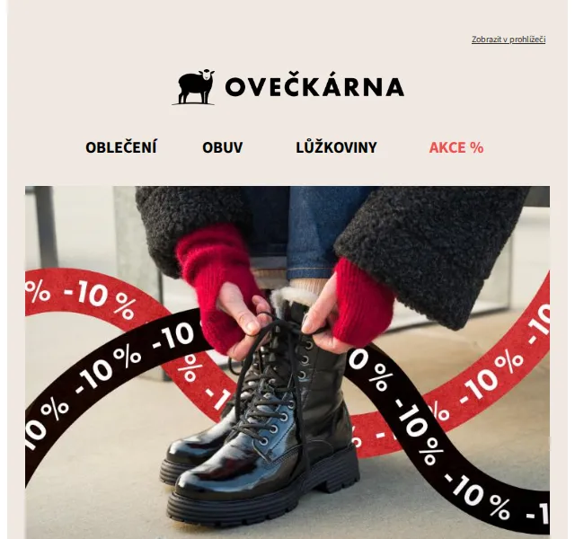 Ovečkárna: Noc slevových oveček | -10 % na vše | Nuslet