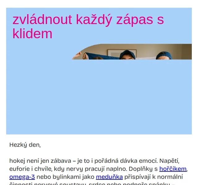 Pilulka.cz: Zklidnění i kocovina – červenec 2026 | Nuslet.cz
