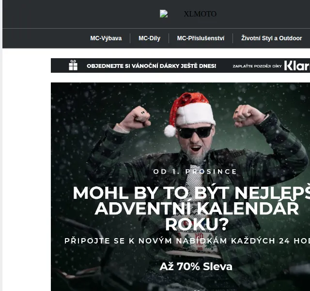 XLMOTO: Vánoční slevy až 70 % – prosinec 2026 | Nuslet.cz