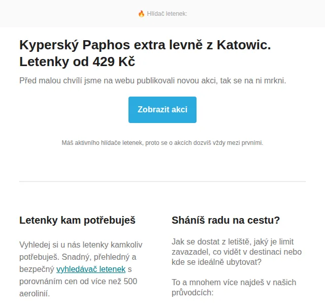 Cestujlevne.com: Kyperský Paphos z Katowic od 429 Kč – červen 2026 | Nuslet.cz