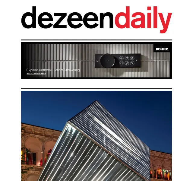 Dezeen Daily: Novinky z architektury a designu – červen 2026 | Nuslet.cz