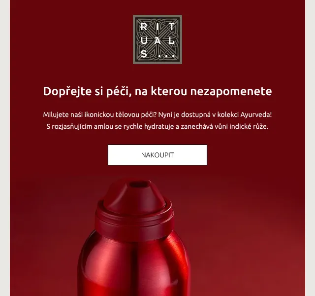 Rituals Ayurveda kolekce – květen 2026 | Nuslet.cz