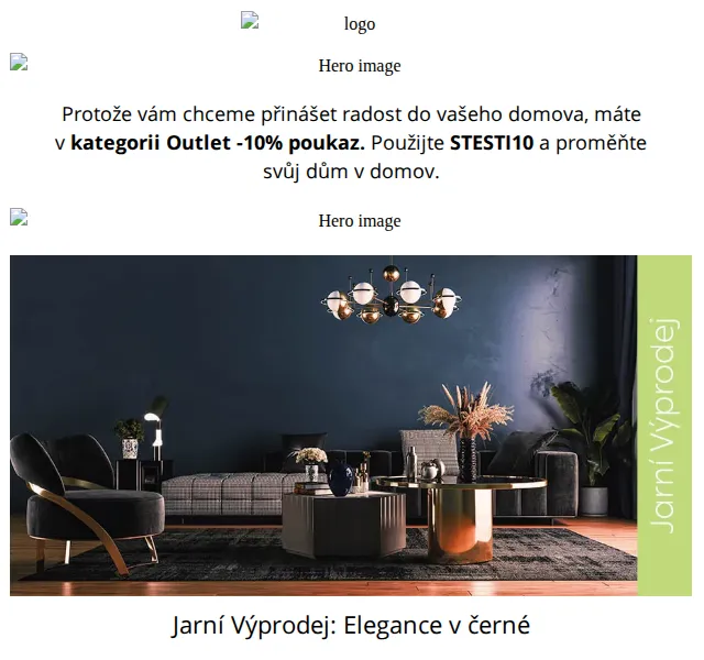 Vivre: -10 % na Outlet s kódem – červen 2026 | Nuslet.cz