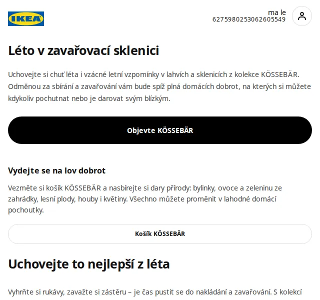 Ikea: Nová kolekce KÖSSEBÄR – červen 2026 | Nuslet.cz