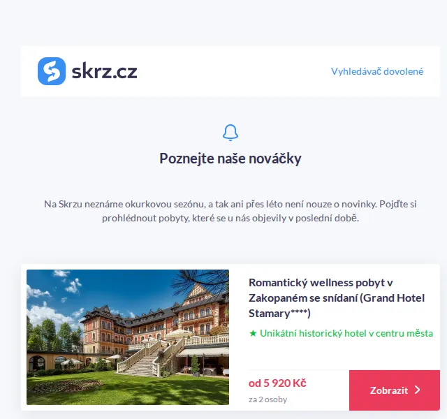 Vánoce na Skrz: Pobyty na hradě a v mechové chaloupce – červen 2026 | Nuslet.cz