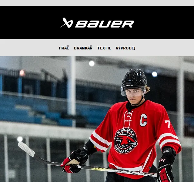 Bauer Hockey Česko: 10% sleva na rukavice – únor 2026 | Nuslet.cz