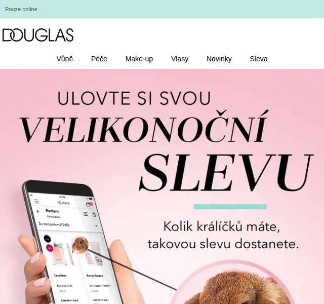 Douglas CZ: Velikonoční lov slev – duben 2022 | Nuslet.cz