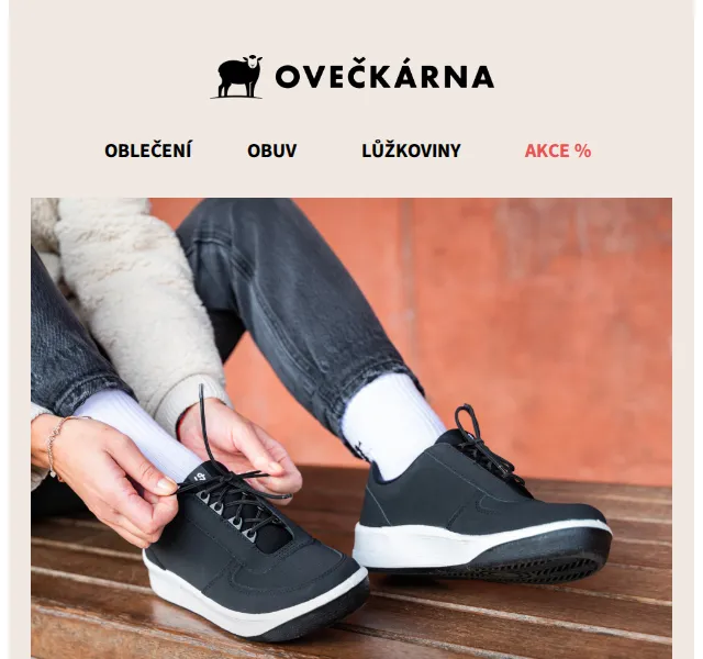 Ovečkárna: Kožené Prestižky Woolee v černé za 2 499 Kč – podzim 2026 | Nuslet.cz