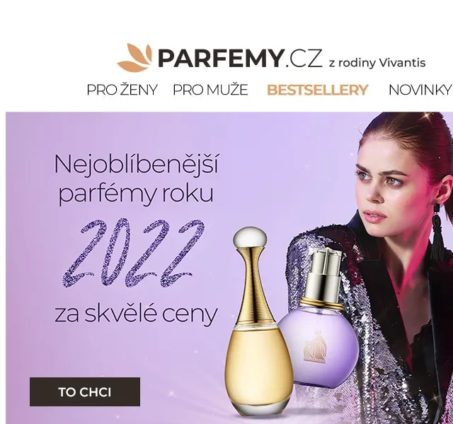Parfemy.cz: Nejoblíbenější parfémy roku 2022 – červen 2026 | Nuslet.cz
