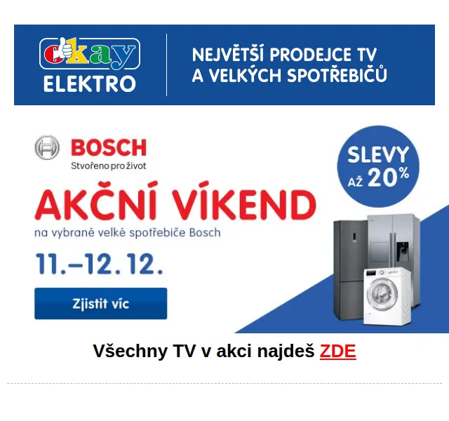 OKAY: Bosch s akční slevou – červen 2026 | Nuslet.cz