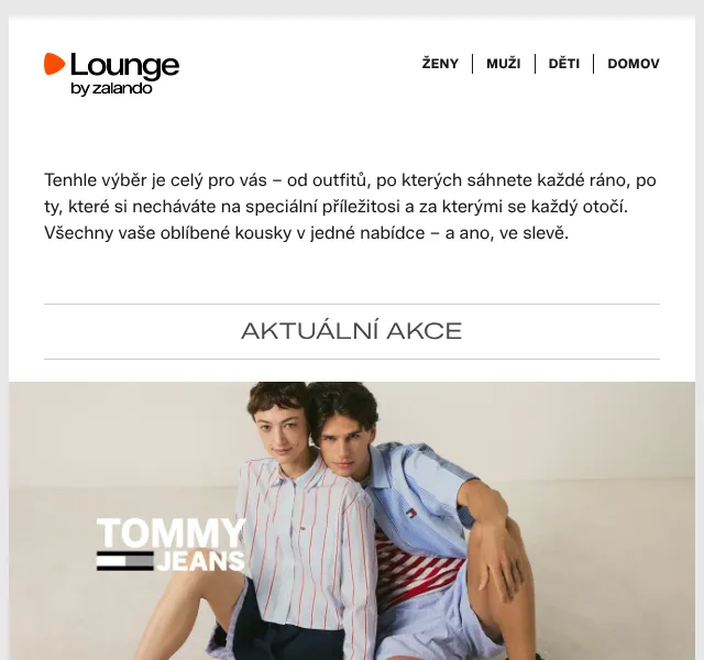Lounge by Zalando: až 85 % sleva na módu – září 2026