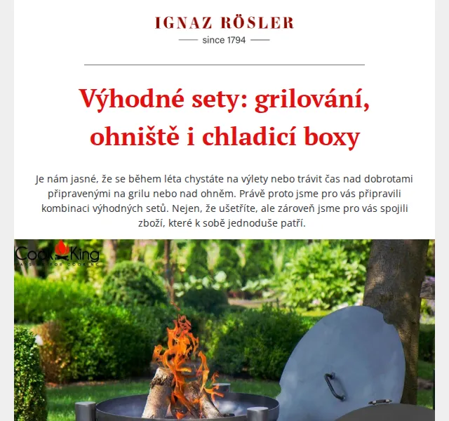 Ignazrosler.cz: Výhodné sety pro grilování – červenec 2026 | Nuslet.cz