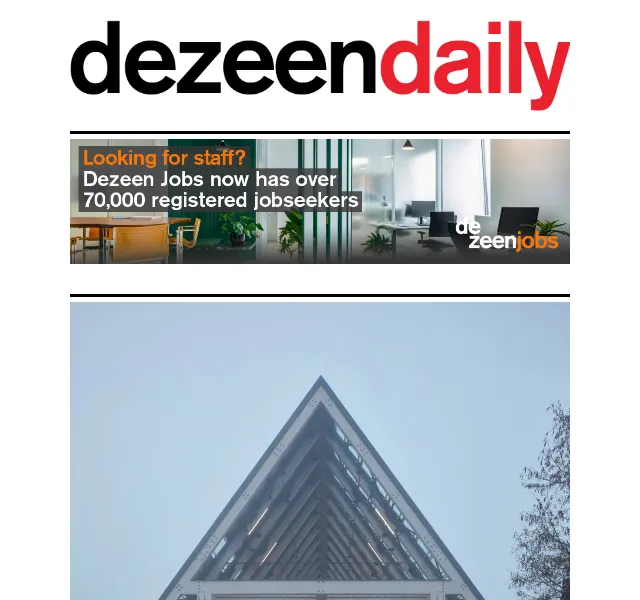Dezeen Daily: Architektura a design – červen 2026 | Nuslet.cz