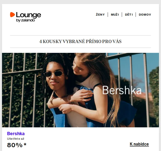 Lounge by Zalando: Slevy až 80 % na Diesel, Bershka, TOM TAILOR – červen 2026 | Nuslet.cz