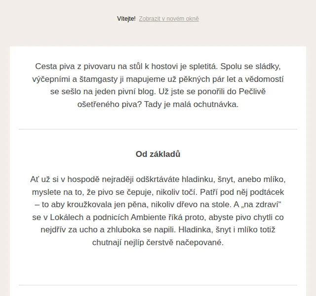Jídlo a radost: Pivní blog a tipy na lokály – červenec 2026 | Nuslet.cz