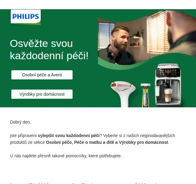 Philips: Péče o sebe i domácnost – červenec 2026 | Nuslet.cz