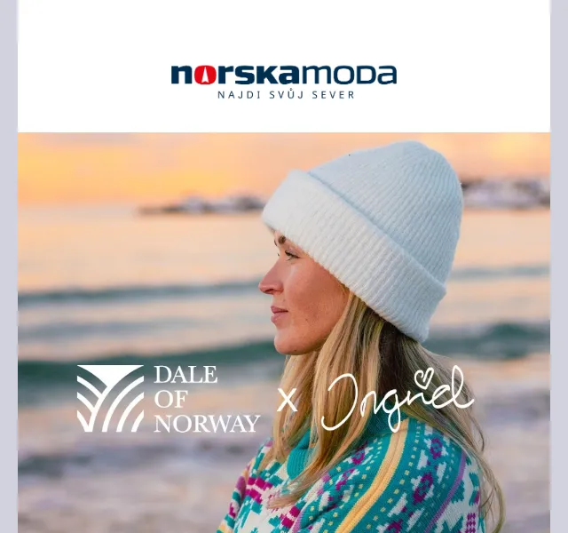 Norskamoda.cz: Limitovaná edice svetr Ingrid Dale of Norway – červen 2026 | Nuslet.cz