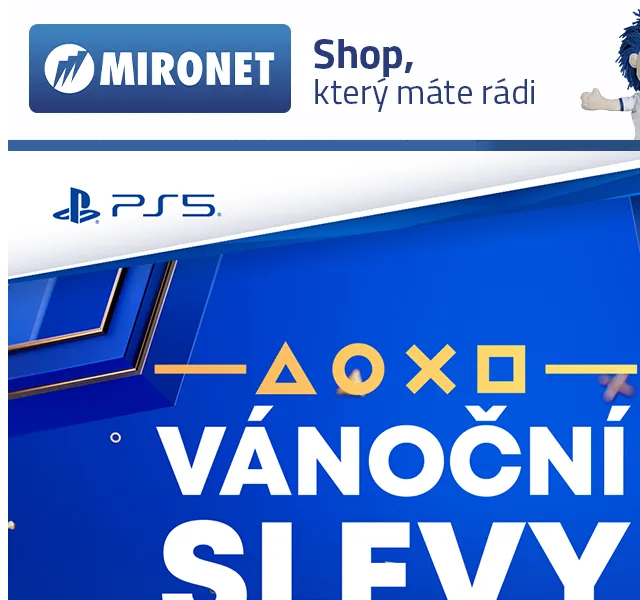 Mironet: Vánoční herní zážitek s PlayStation – červen 2026 | Nuslet.cz