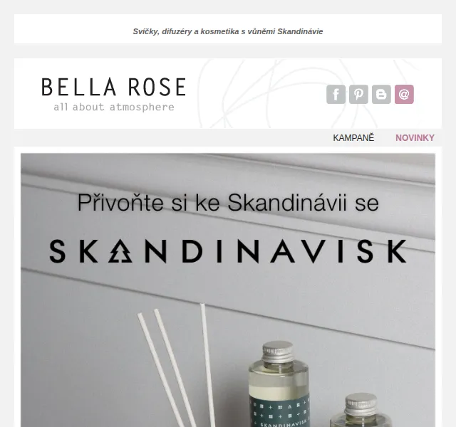 Bella Rose: Vůně Skandinávie od Skandinavisk – červen 2026 | Nuslet.cz
