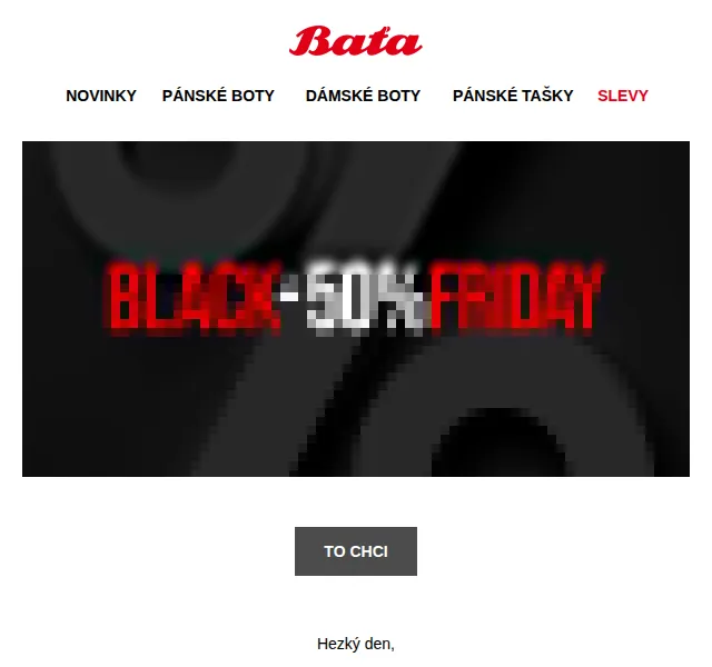 Baťa: Black Friday až -50 % na 1000+ produktů – červen 2026 | Nuslet.cz