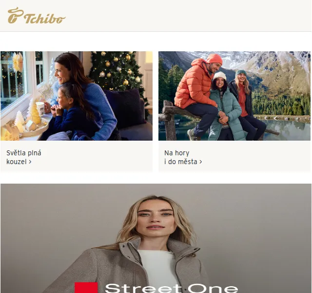 Tchibo: módní trendy –20 % sleva + Street One | duben 2026