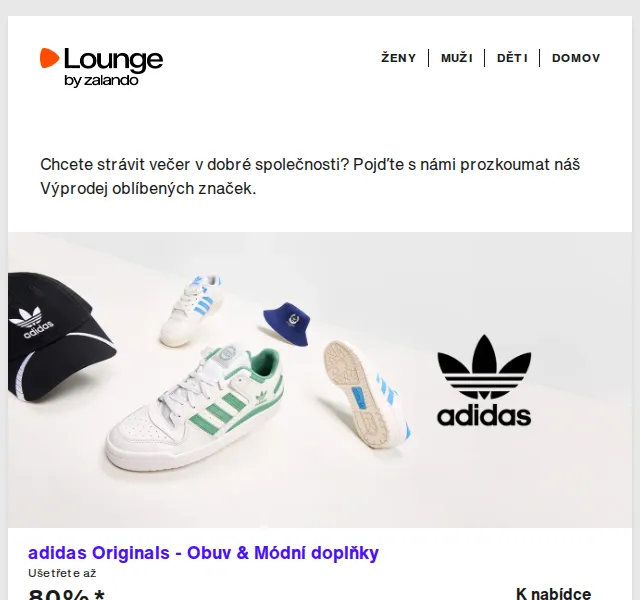 Lounge by Zalando: Under Armour, adidas a Marc O'Polo se slevou až 80 % – červenec 2026 | Nuslet.cz