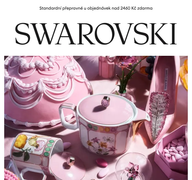 Swarovski: květinové dekorace na svatby – září 2026
