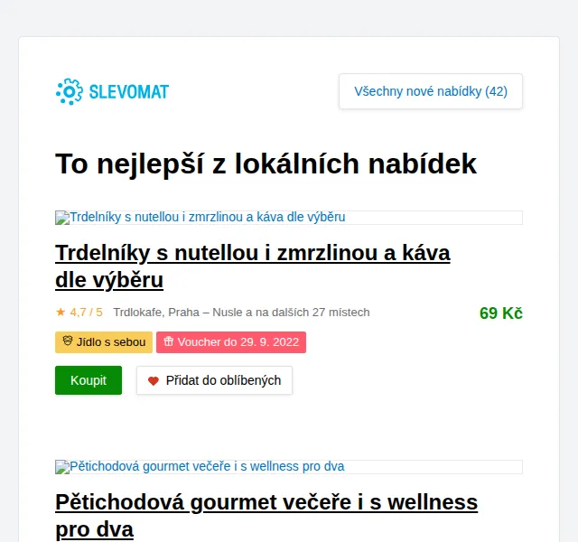 Slevomat: Pětichodová gourmet večeře i s wellness pro dva – červen 2026 | Nuslet.cz