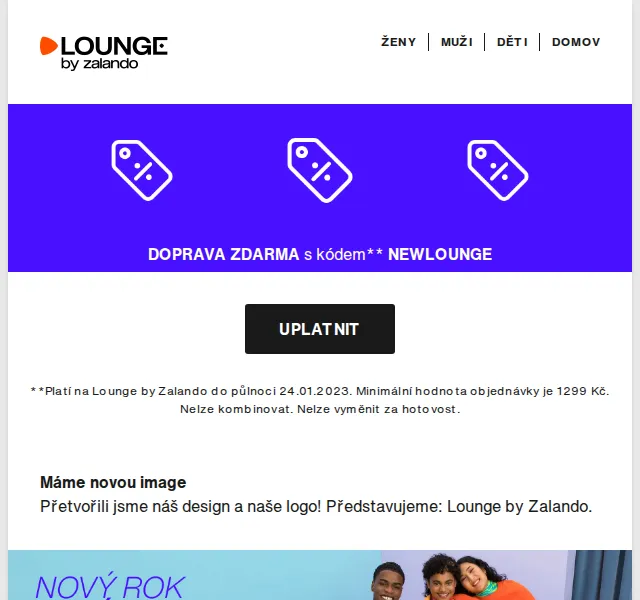 Lounge by Zalando: Sleva až 84 % na obuv a pletené oděvy – červenec 2026 | Nuslet.cz
