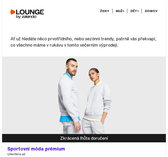 Lounge by Zalando: výprodej až 75 % – červen 2026 | Nuslet.cz