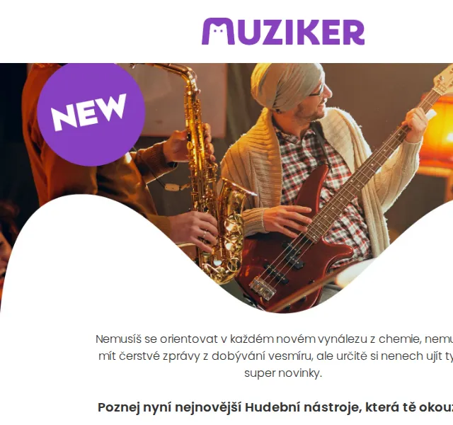 Muziker: nové hudební nástroje – červenec 2026 | Nuslet.cz
