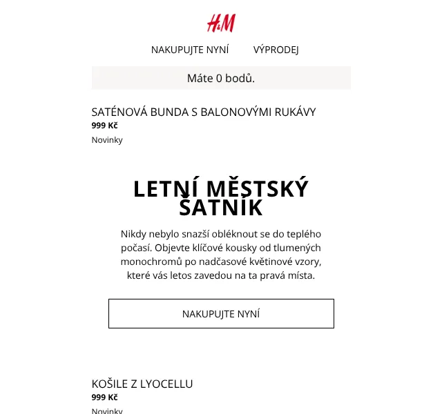 H&M Fashion: Letní šatník se saténovou bundou – červenec 2026