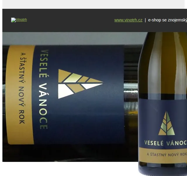 Vinotrh: Vánoční víno Ryzlink rýnský 2018 – listopad 2023 | Nuslet.cz