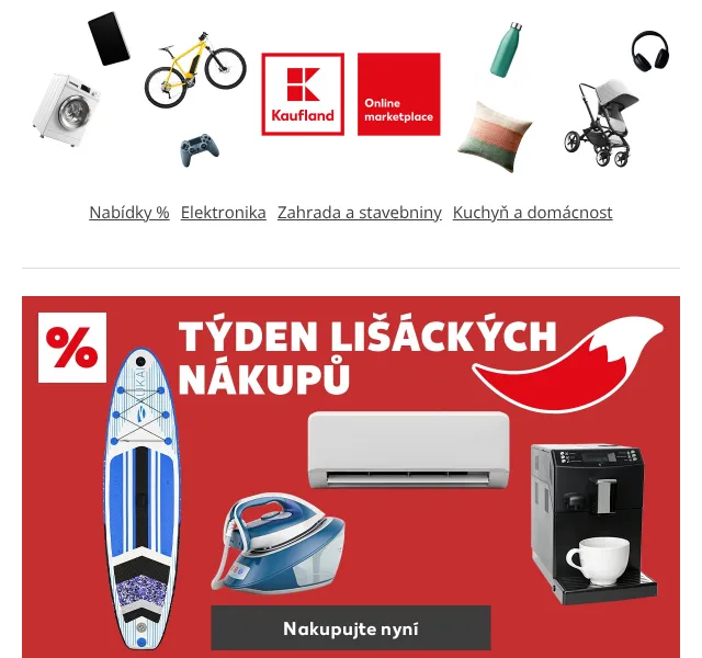 Kaufland: Týden lišáckých nákupů – červenec 2026 | Nuslet.cz