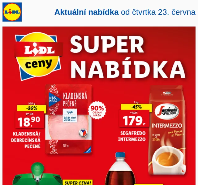 Lidl: oblíbené produkty ve slevě – červen 2026 | Nuslet.cz