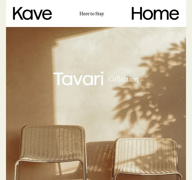 Kave Home Sale: Kolekce Tavari propojuje interiér a exteriér – červen 2026 | Nuslet.cz