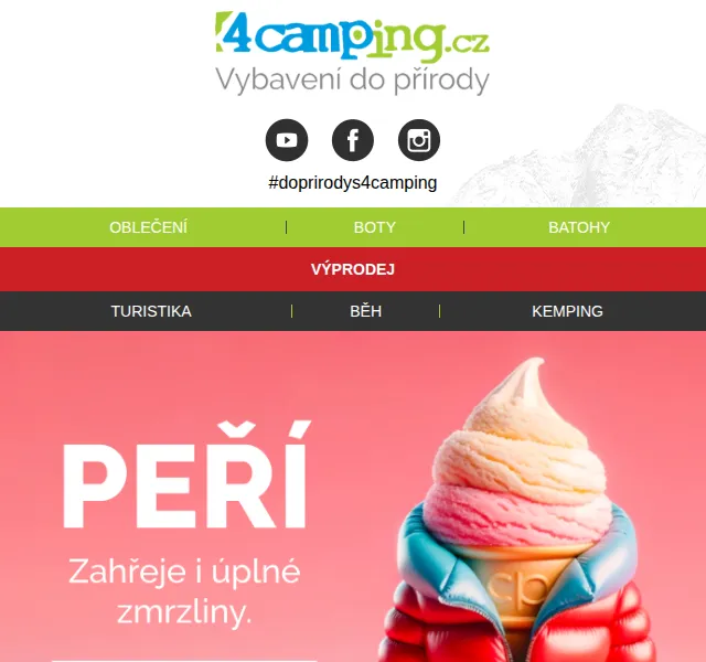 4camping: Péřové výrobky v prodeji – červenec 2026 | Nuslet.cz