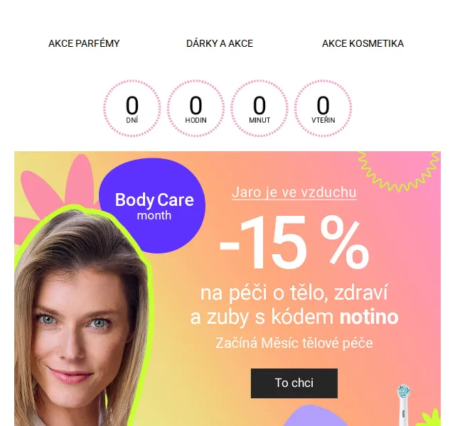 Notino: −15 % na péči o tělo – duben 2024 | Nuslet.cz