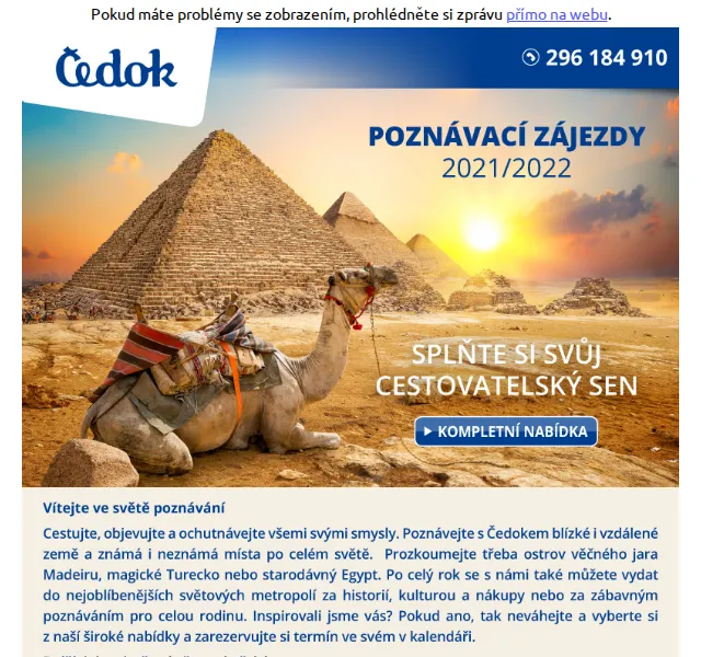 Čedok: Vysněná dovolená – červen 2026 | Nuslet.cz