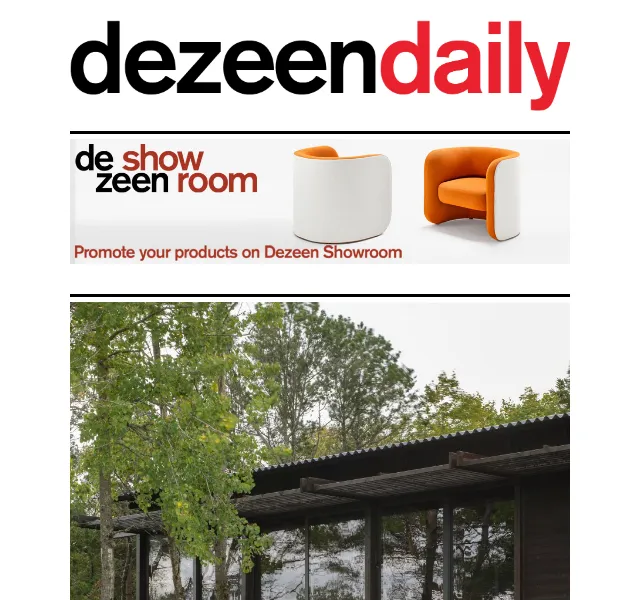 Dezeen Daily: Architektonické novinky – červen 2026 | Nuslet.cz