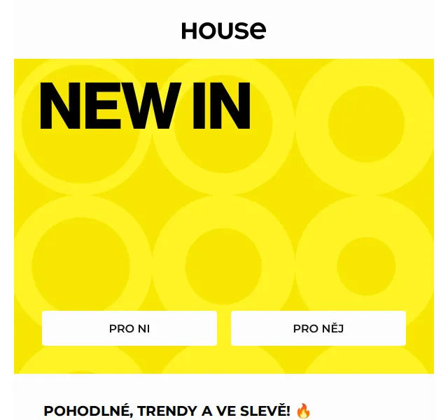 HOUSE: -15 % na vše – červen 2026 | Nuslet.cz