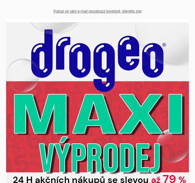 Drogeo: Classic 3vrstvý za 65 Kč a slevy až 79 % – červen 2026 | Nuslet.cz