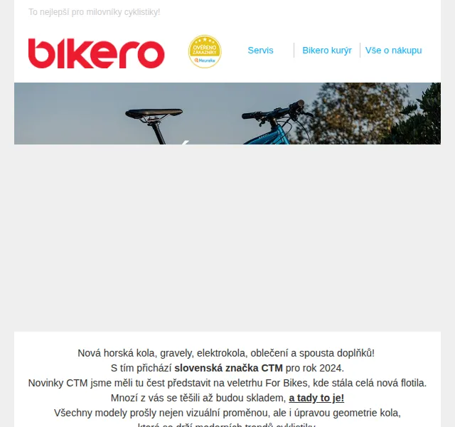 czbikero: Nová kola CTM 2024 – červen 2026 | Nuslet.cz