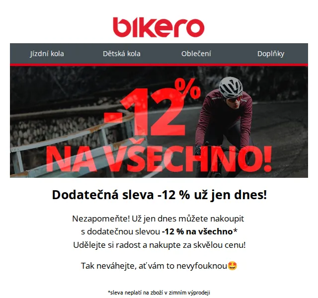 czbikero: sleva 12 % na vše – červen 2026 | Nuslet.cz