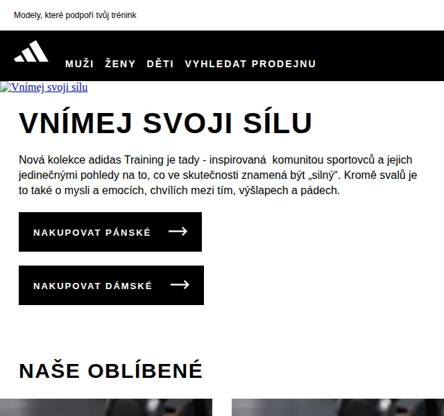 adidas: Nová kolekce Training – červenec 2026 | Nuslet.cz