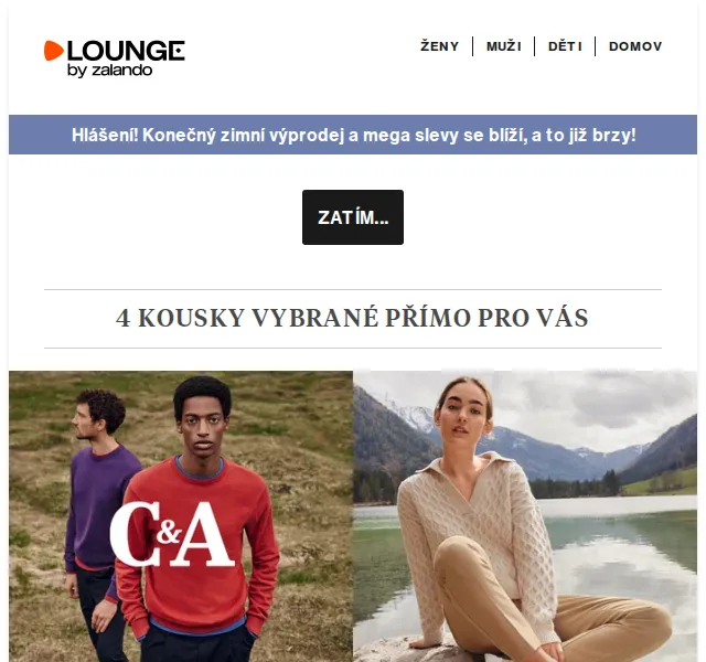 Lounge by Zalando: Zimní výprodej až 80% – červenec 2026 | Nuslet.cz