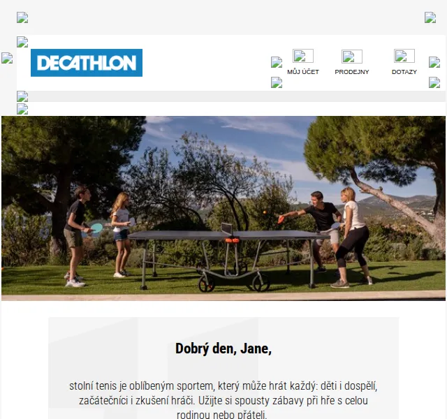 DECATHLON: Venkovní rozkládací stoly na stolní tenis – červen 2026 | Nuslet.cz