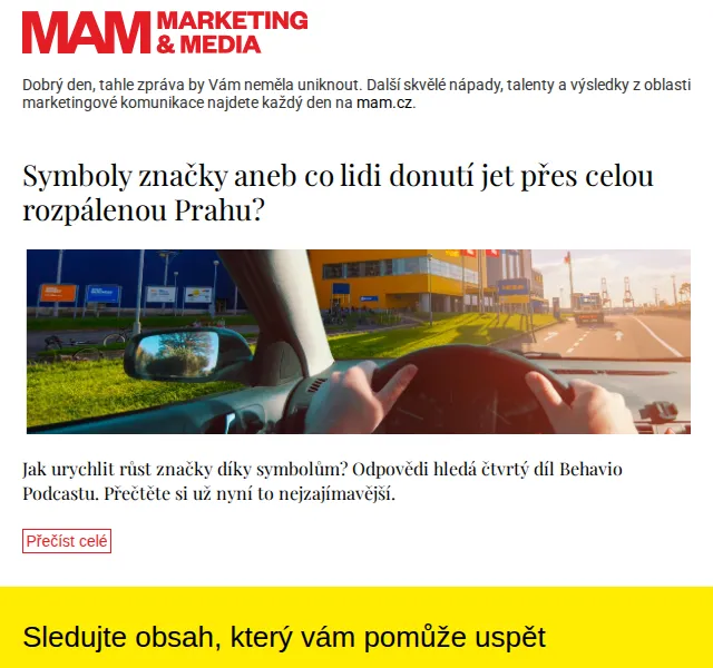 Marketing & Media: Symboly značky – červenec 2026 | Nuslet.cz