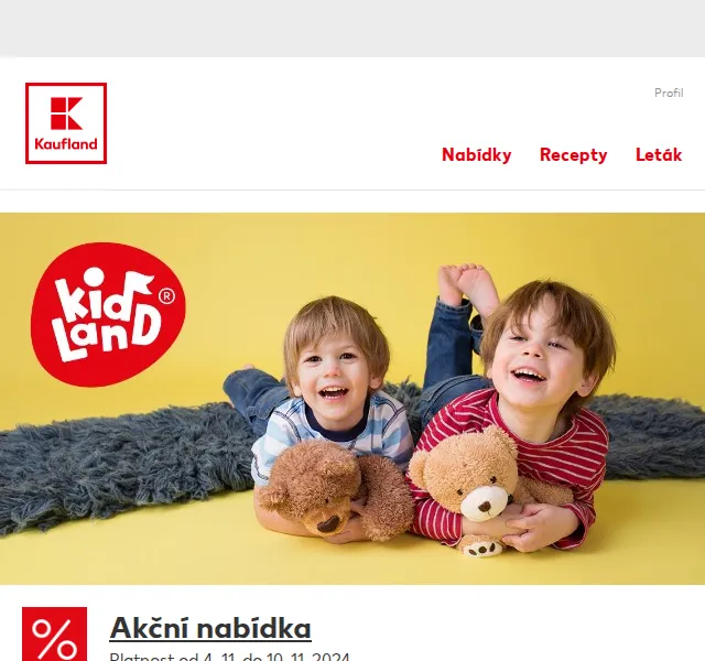 Kaufland: Kidland dřevěné železnice od 149,90 Kč – listopad 2024 | Nuslet.cz