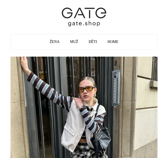 Gate.shop: Jarní outfit od 298 Kč – červenec 2026 | Nuslet.cz